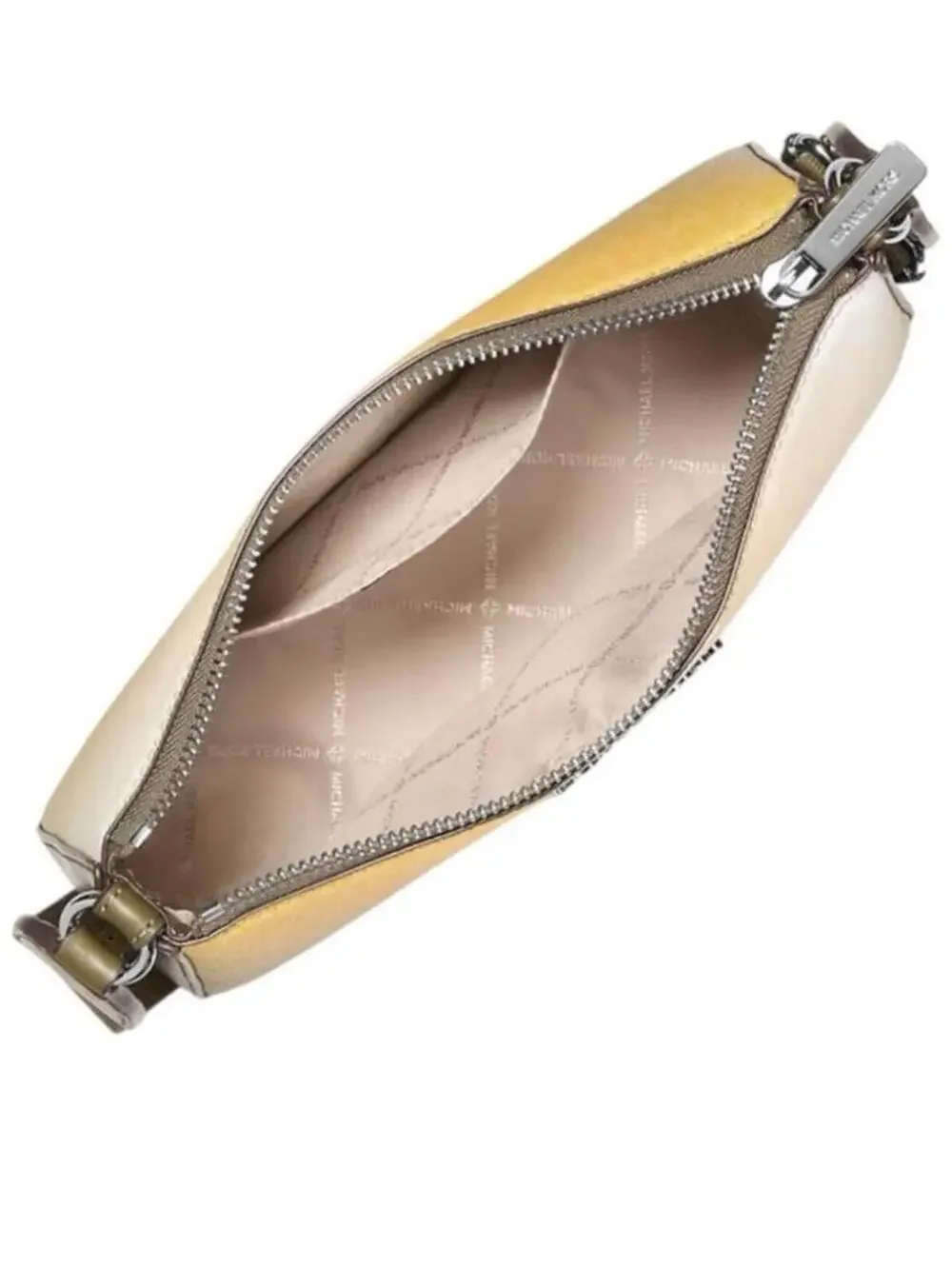 Michael Kors Ombre Olive Jet Set Crossbody Bag with Coin and Card Holders NWT